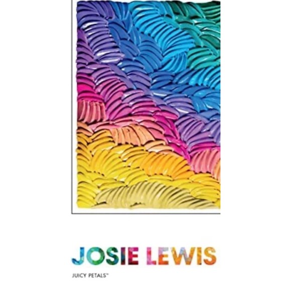 Brand New Sealed ‘JUICY PETALS’ 500 pc Puzzle-Artist JOSIE LEWIS- rainbow color - Picture 3 of 5